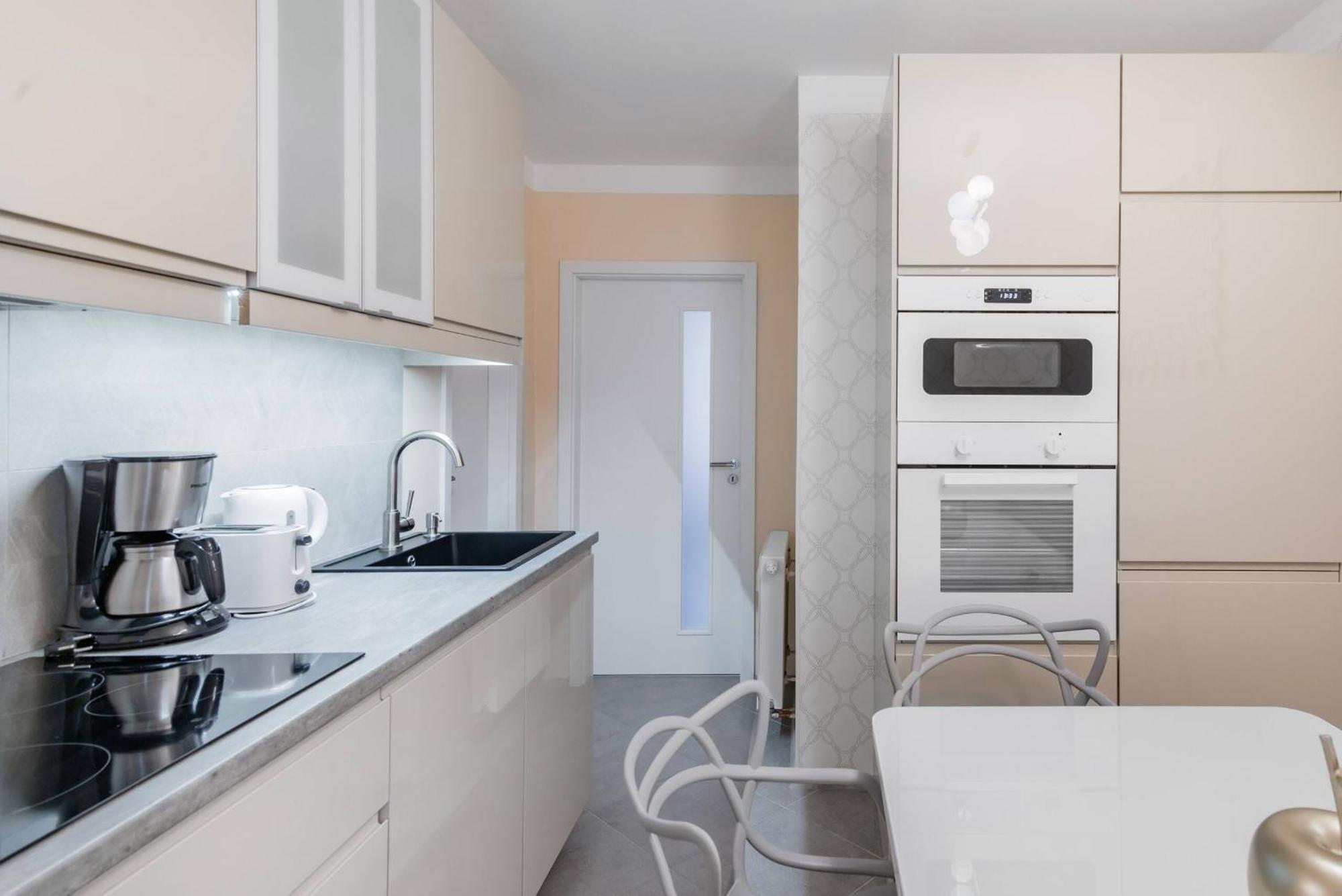 Pastel Art Deco 3Bdr Ruterra Apt Prag Dış mekan fotoğraf
