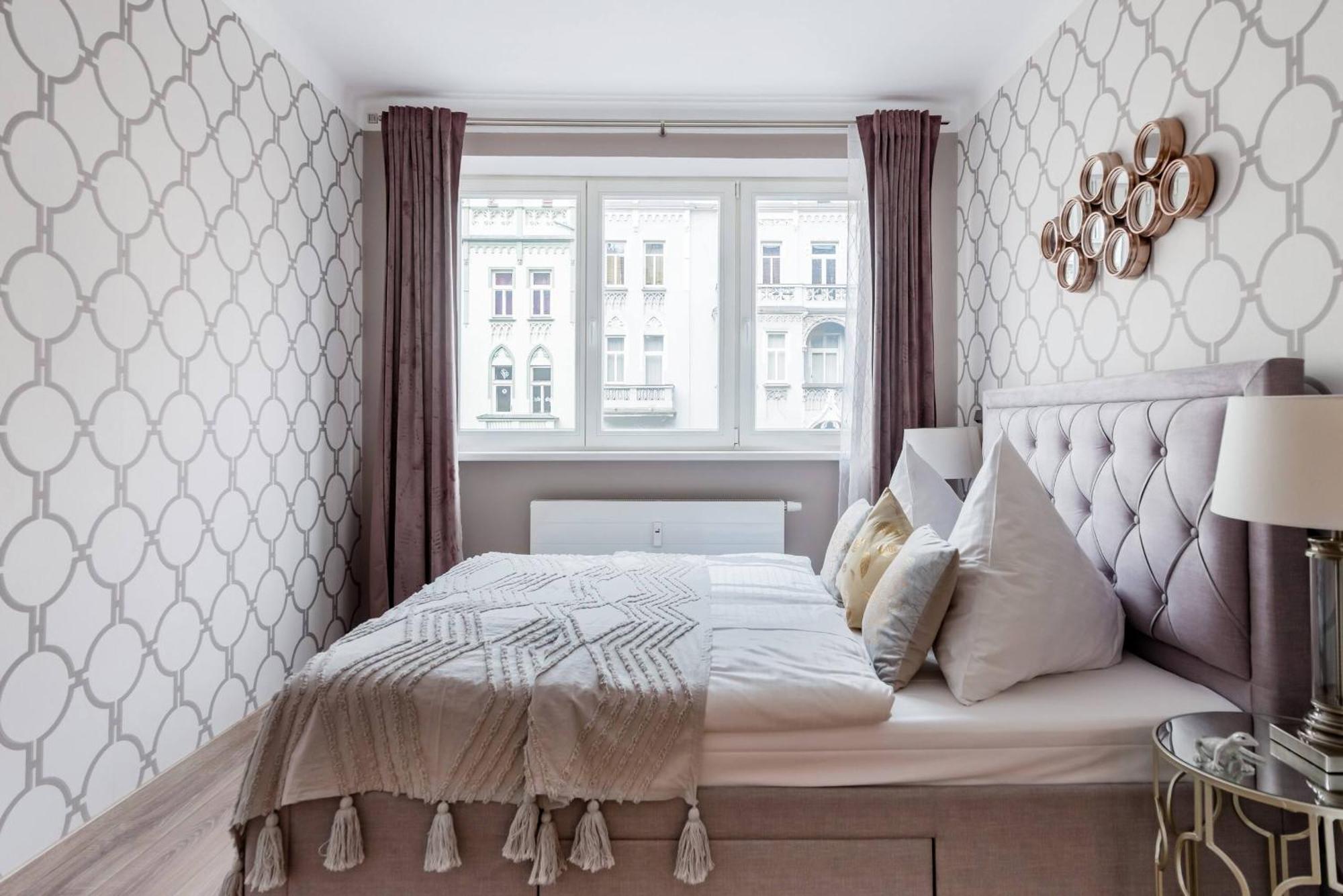 Pastel Art Deco 3Bdr Ruterra Apt Prag Dış mekan fotoğraf